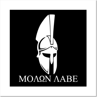 Mod.6 Molon Labe Greek Spartan Posters and Art